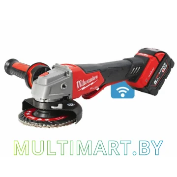 Угловая шлифмашина Milwaukee M18 ONEFSAG125XPDB-502X FUEL (с 2-мя АКБ, кейс) картинка 2